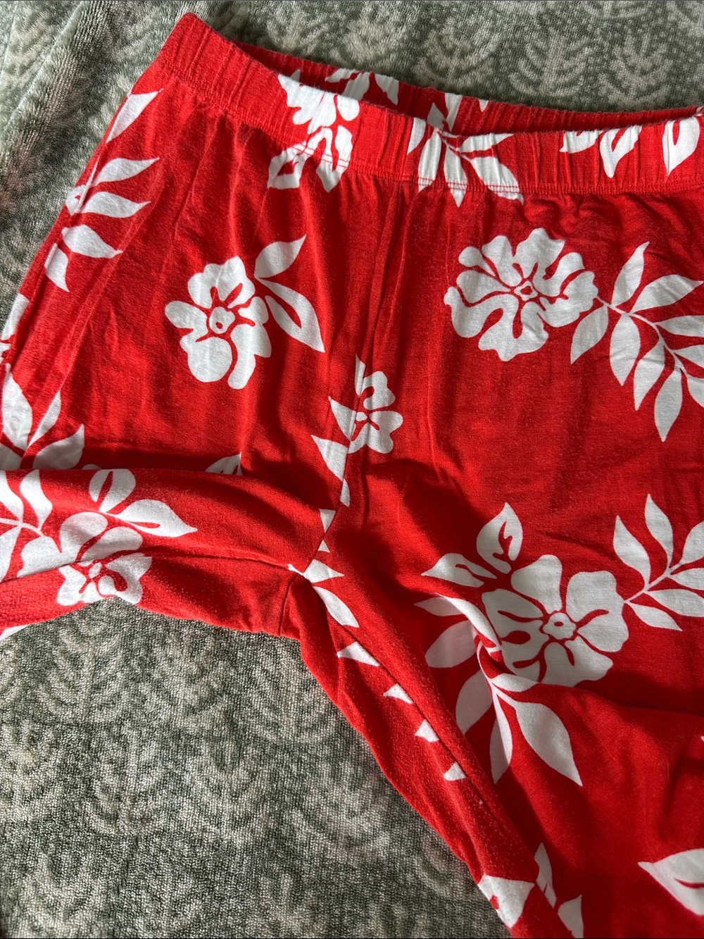 Billabong Red Floral Lounge Pants - Picture 2 of 7